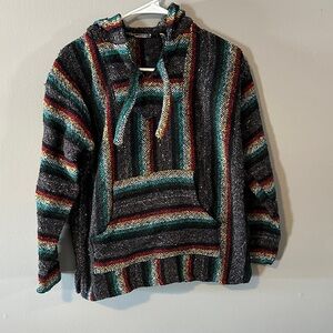 Multicolor Striped Men's Sweater